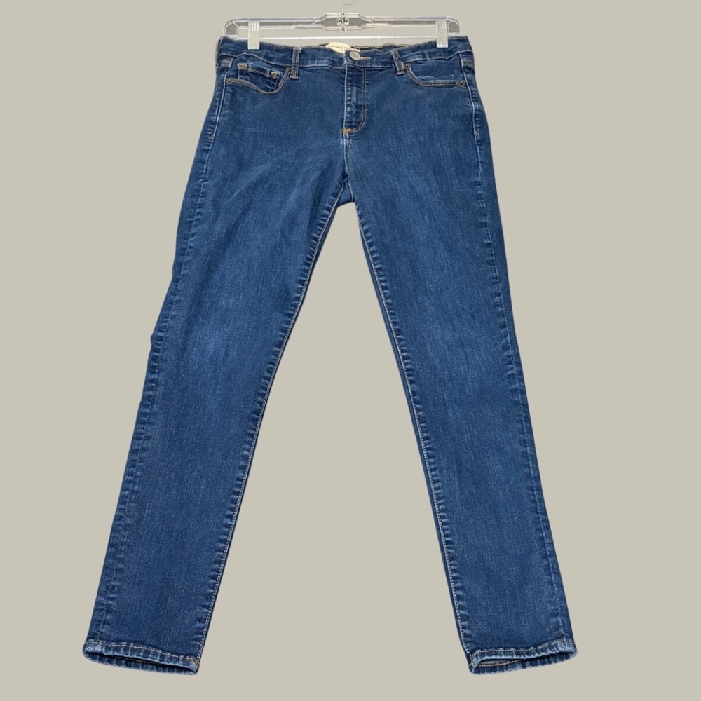 Gap 1969 True Skinny Jeans Womens 10 Regular Medium Wash Denim Blue